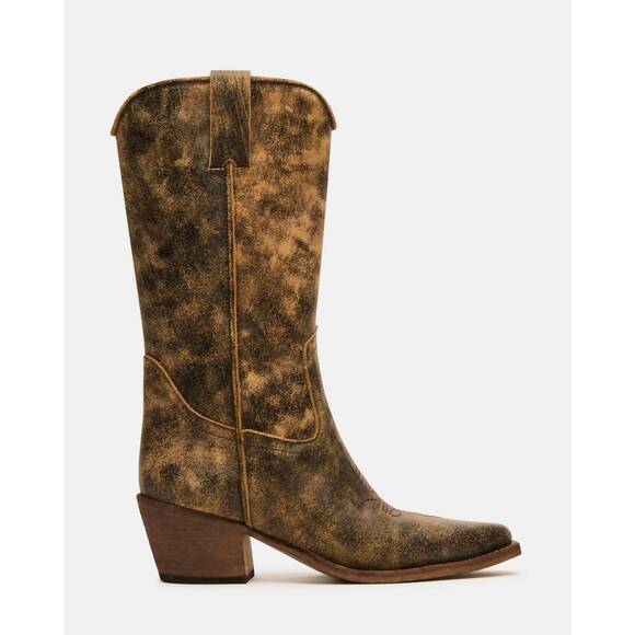 STEVE MADDEN Shoes - NEW STEVE MADDEN women's albany boots in brown distressed
